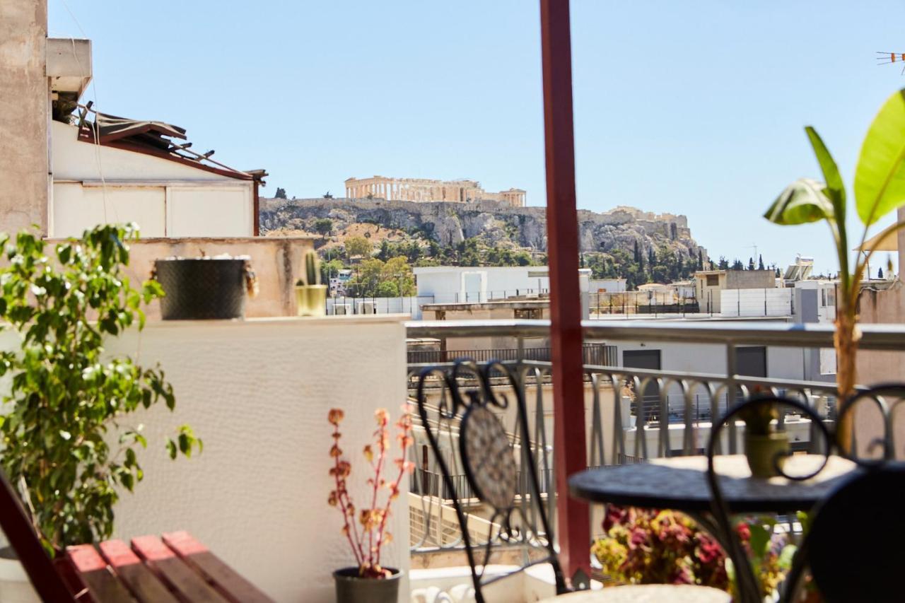 Mosaics Athens Central Studio With Acropolis View מראה חיצוני תמונה